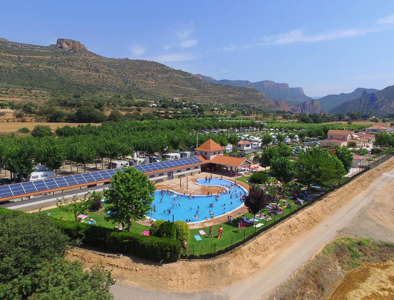 La Noguera Camping Sant Llorenç de Montgai Zewnętrze zdjęcie
