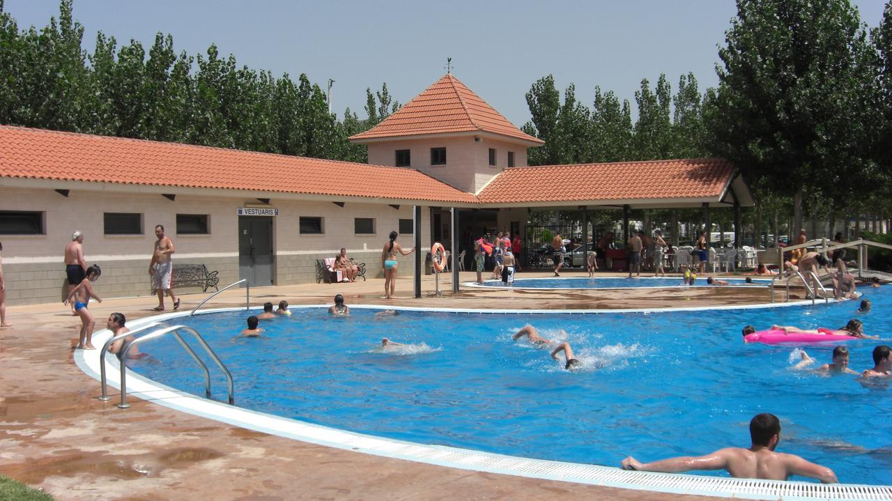 La Noguera Camping Sant Llorenç de Montgai Zewnętrze zdjęcie